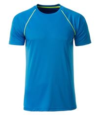 T-SHIRT SPORT CUCITURE A CONTRASTO